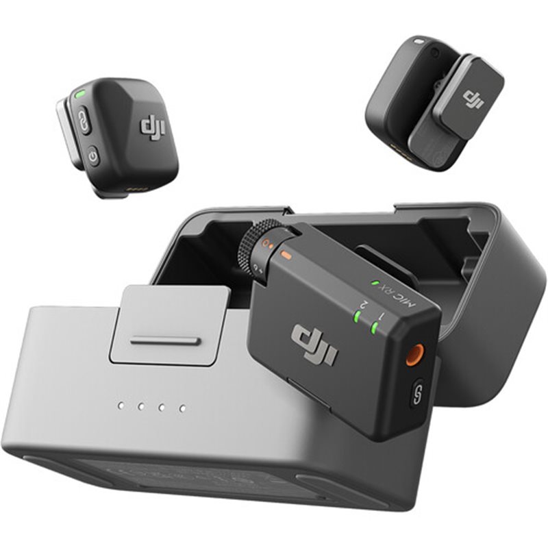 DJI MIC MINI (2 TX + 1 RX) | Fcf Forniture Cine Foto Milano DJI MIC MINI (2 TX + 1 RX) | Fcf Forniture Cine Foto Milano