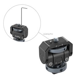 SMALLRIG 3809 MONITOR SUPPORT WITH COLD SHOE MAOUNT | Fcf Forniture Cine Foto
