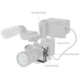 SMALLRIG 4770 HAWLOCK QUICK RELEASE CAGE KIT FOR SONY FX3 AND FX30 | Fcf Forniture Cine Foto