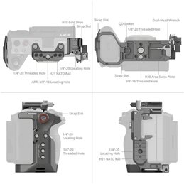 SMALLRIG 4770 HAWLOCK QUICK RELEASE CAGE KIT FOR SONY FX3 AND FX30 | Fcf Forniture Cine Foto