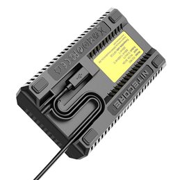 NITECORE FX2 PRO CARICABATTERIE DOPPIO PER FUJIFILM NP-T125 | Fcf Forniture Cine Foto