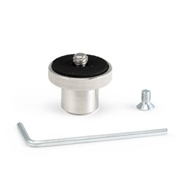 MANFROTTO 244ADPT14AS ADATTATORE PIASTRA 1/4" PER 244MINI E 244MICRO | Fcf Forniture Cine Foto Milano