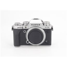 FUJIFILM X-T4 SILVER BODY USATO | Fcf Forniture Cine Foto Milano