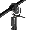 MANFROTTO 025BS GIRAFFA SUPER BOOM NERA, STATIVO CINE NERO | Fcf Forniture Cine Foto Milano