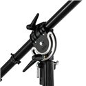 MANFROTTO 025BS GIRAFFA SUPER BOOM NERA, STATIVO CINE NERO | Fcf Forniture Cine Foto Milano