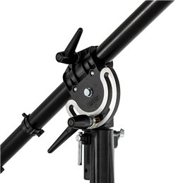 MANFROTTO 025BS GIRAFFA SUPER BOOM NERA, STATIVO CINE NERO | Fcf Forniture Cine Foto Milano