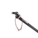 MANFROTTO 025BSL GIRAFFA SUPER BOOM NERA SENZA STATIVO | Fcf Forniture Cine Foto Milano
