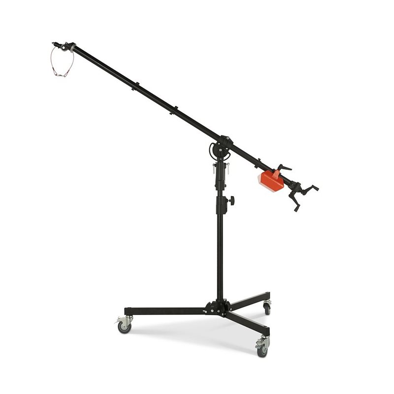 MANFROTTO 025TM GIRAFFA SUPER BOOM CORTA CON STATIVO CINE | Fcf Forniture Cine Foto Milano MANFROTTO 025TM GIRAFFA SUPER BOOM CORTA CON STATIVO CINE | Fcf Forniture Cine Foto Milano