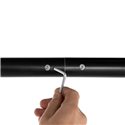 MANFROTTO 085BS GIRAFFA LIGHT BOOM 35 CON STATIVO CINE NERO | Fcf Forniture Cine Foto Milano