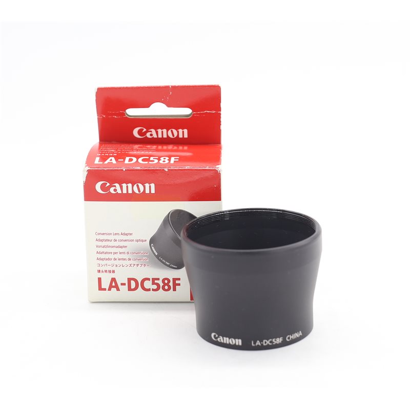 CANON LA-DC58F ADATTATORE PER LENTI DEMO | Fcf Forniture Cine Foto Milano