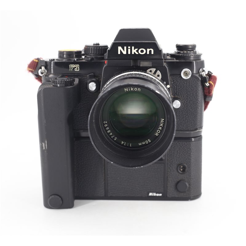 NIKON F3 + NIKKOR 50mm 1.4 + MD-4 MOTORE USATO | Fcf Forniture Cine Foto Milano NIKON F3 + NIKKOR 50mm 1.4 + MD-4 MOTORE USATO | Fcf Forniture Cine Foto Milano