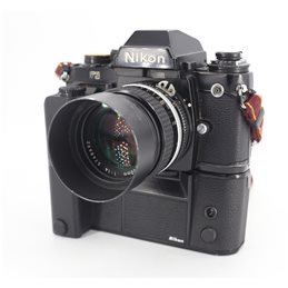 NIKON F3 + NIKKOR 50mm 1.4 + MD-4 MOTORE USATO | Fcf Forniture Cine Foto Milano