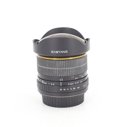 SAMYANG 8mm F3.5 CANON USATO | Fcf Forniture Cine Foto