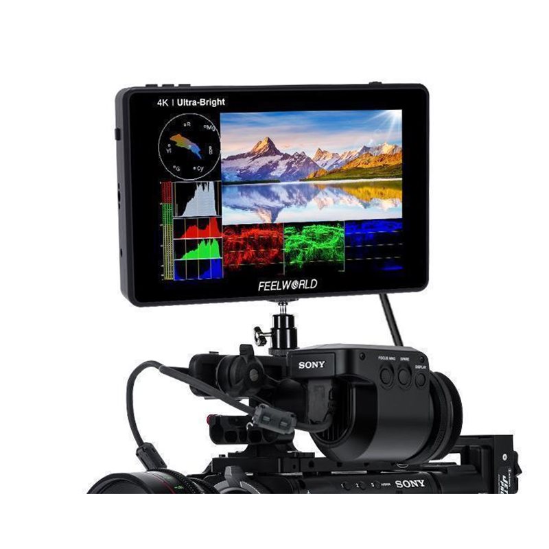 FEELWORLD 72 LUT7 HDMI TOUCH MONITOR WITH WAVEFORM/VECTOR SCOPE | Fcf Forniture Cine Foto Milano