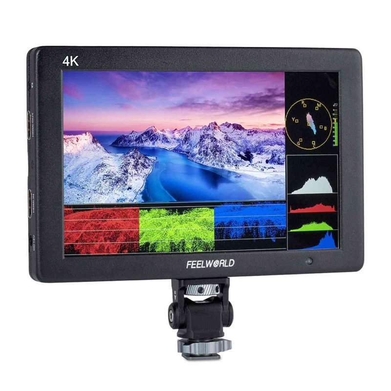 FEELWORLD 7" T7 PLUS 4K ALUMINIUM HDMI MONITOR | Fcf Forniture Cine Foto Milano
