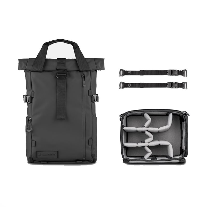 WANDRD PRVKE BACKPACK 31L BLACK PHOTO BUNDLE V4 | Fcf Forniture Cine Foto Milano