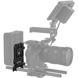 SMALLRIG 2991 V-MOUNT BATTERY PLATE WITCH ADJUSTABLE ARM | Fcf Forniture Cine Foto Milano