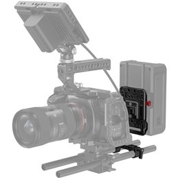 SMALLRIG 2991 V-MOUNT BATTERY PLATE WITCH ADJUSTABLE ARM | Fcf Forniture Cine Foto Milano