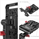 SMALLRIG 2991 V-MOUNT BATTERY PLATE WITCH ADJUSTABLE ARM | Fcf Forniture Cine Foto Milano