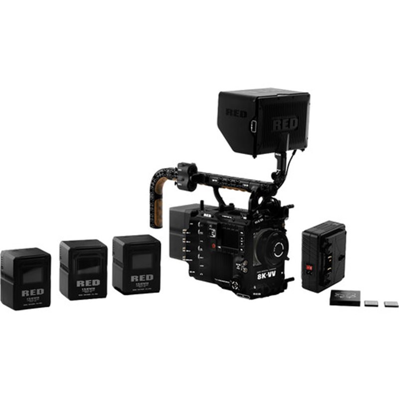 RED DIGITAL CINEMA V-RAPTOR XL X 8K W PRODUCT PACK GOLD MOUNT | Fcf Forniture Cine Foto Milano