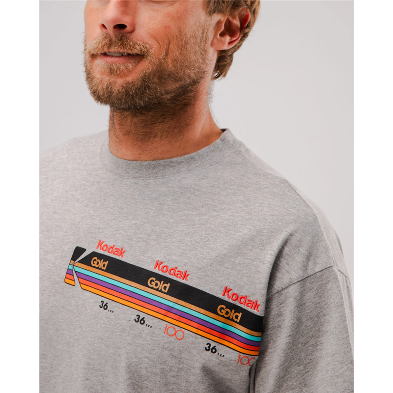 KODAK T-SHIRT OVERSIZE GREY M | Fcf Forniture Cine Foto Milano