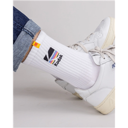 KODAK SOCKS WHITE 36-40 | Fcf Forniture Cine Foto Milano