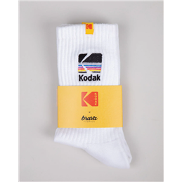 KODAK SOCKS WHITE 36-40 | Fcf Forniture Cine Foto Milano