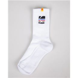 KODAK SOCKS WHITE 36-40 | Fcf Forniture Cine Foto Milano