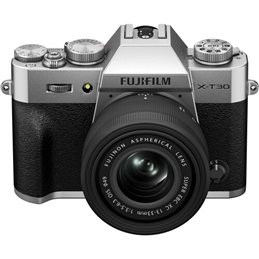 FUJIFILM X-T30 III SILVER + XC 13-33mm F3.5-6.3 OIS | Fcf Forniture Cine Foto