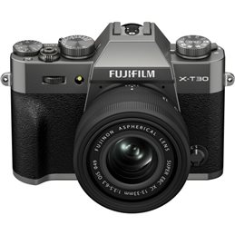 FUJIFILM X-T30 III CHARCOAL SILVER + XC 13-33mm F3.5-6.3 OIS | Fcf Forniture Cine Foto