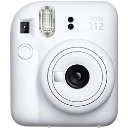 FUJIFILM INSTAX MINI 12 WHITE CLAY | Fcf Forniture Cine Foto Milano