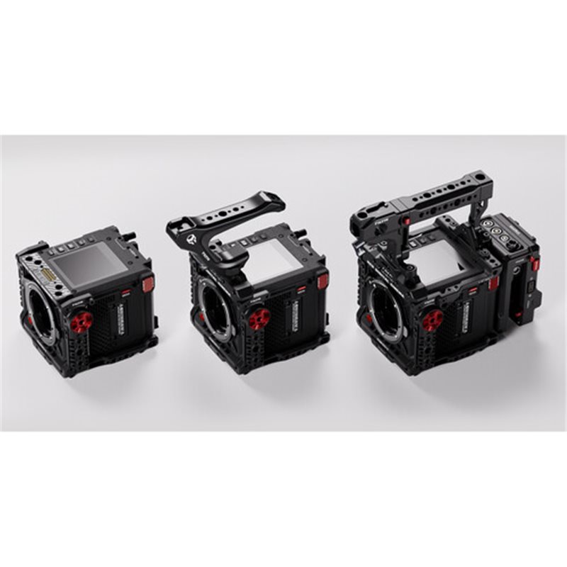 Tilta Gabbia Completa Per Nikon Z8 - Protezione In Alluminio, ARCA-Swiss, Morsetto Per Cavi, Con Guida NATO E Attacchi 3/8" E 1/4" - TA-T55-FCC-B