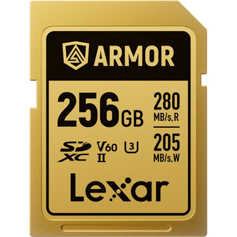 LEXAR 256GB ARMOR GOLD V60 SDXC | Fcf Forniture Cine Foto