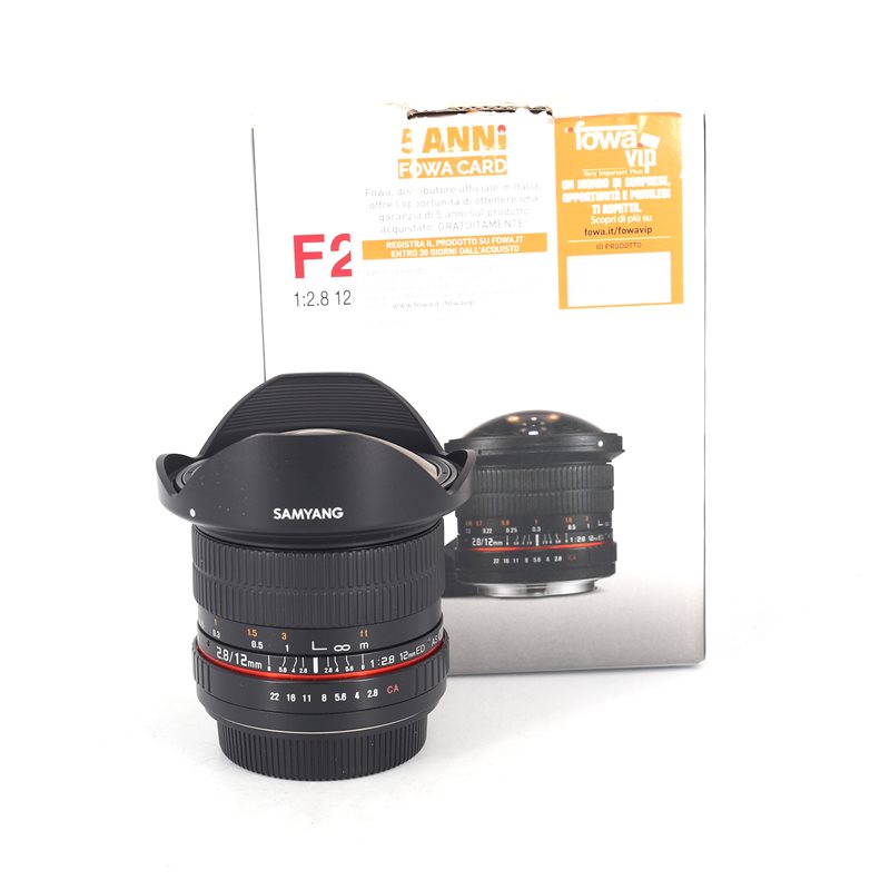 SAMYANG VDSLR 12mm F2.8 ED AS NCS CANON DEMO | Fcf Forniture Cine Foto