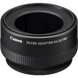 CANON FA-DC58B DIGITAL CMERA FILTER ADAPTER | Fcf Forniture Cine Foto Milano