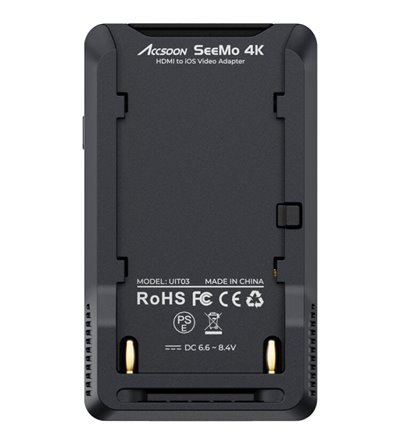 ACCSOON SEEMO 4K  HDMI VIDEO ON IOS DEVICES