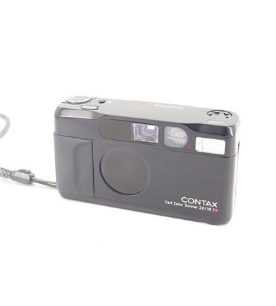 CONTAX T2 BLACK CARL ZEISS SONNAR 38mm F2.8 USATO