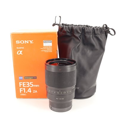 SONY FE 35mm F1.4 ZA SEL35F14Z USATO - GARANZIA 12 MESI FCF