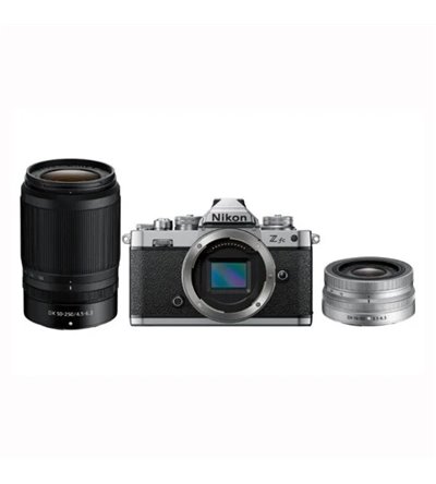 NIKON Z FC SL + Z DX 16-50 VR SILVER + Z DX 50-250 VR + SD 64GB