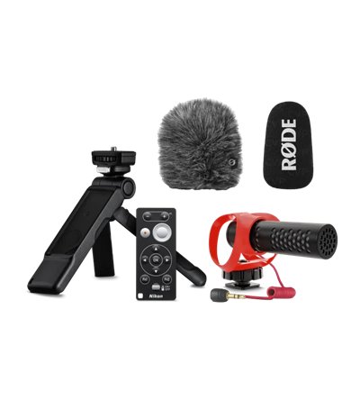 NIKON Z30 + Z DX 16-50 VR VLOGGER KIT + ML-L7 + SMALLRIG TRIPOD + PROTEZIONE VENTO MIC + SD 64GB