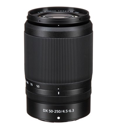 NIKON NIKKOR Z DX 50-250MM F/4.5-6.3 VR