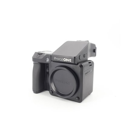 PHASEONE XF CAMERA BODY + PENTAPRISMA PER PHASE ONE XF + MIRINO A POZZETTO + IMPUGNATURA VERTICALE USATO