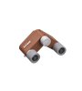 NIKON BINOCOLO 4X10D CF MARRONE AMBER BROWN