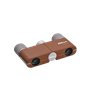 NIKON BINOCOLO 4X10D CF MARRONE AMBER BROWN