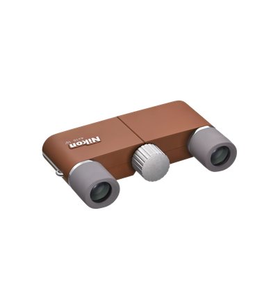 NIKON BINOCOLO 4X10D CF MARRONE AMBER BROWN