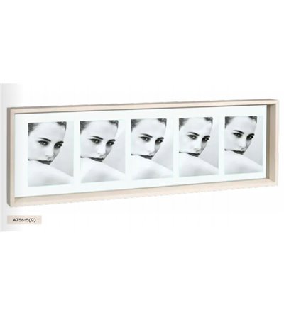 MASCAGNI PORTAFOTO MULTIPLO BIANCO 5 FOTO 13X18CM   2WQA756-5