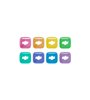 DJI MIC MINI 2S MULTI COLOR COVER SET