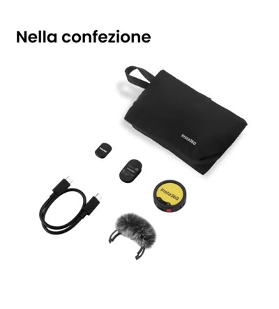 INSTA360 MIC PRO TRANSMITTER BLACK