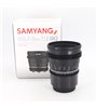 SAMYANG VDSLR 50mm T1.5 MK2 CANON RF USATO - GARANZIA 12 MESI FCF