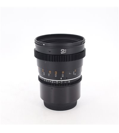 SAMYANG VDSLR 50mm T1.5 MK2 CANON RF USATO - GARANZIA 12 MESI FCF